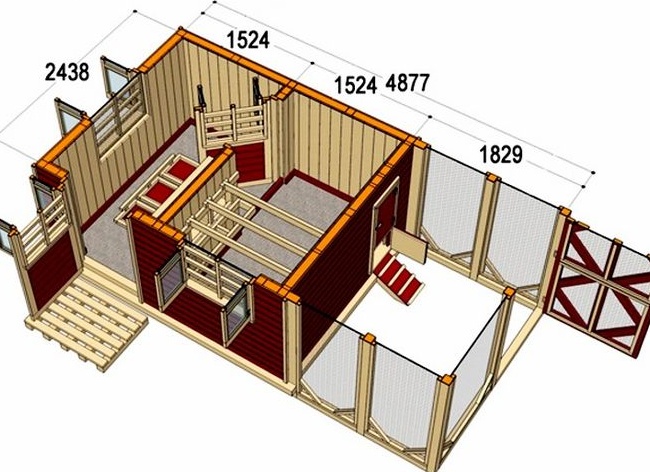 Как построить курятник своими руками: чертежи и фото